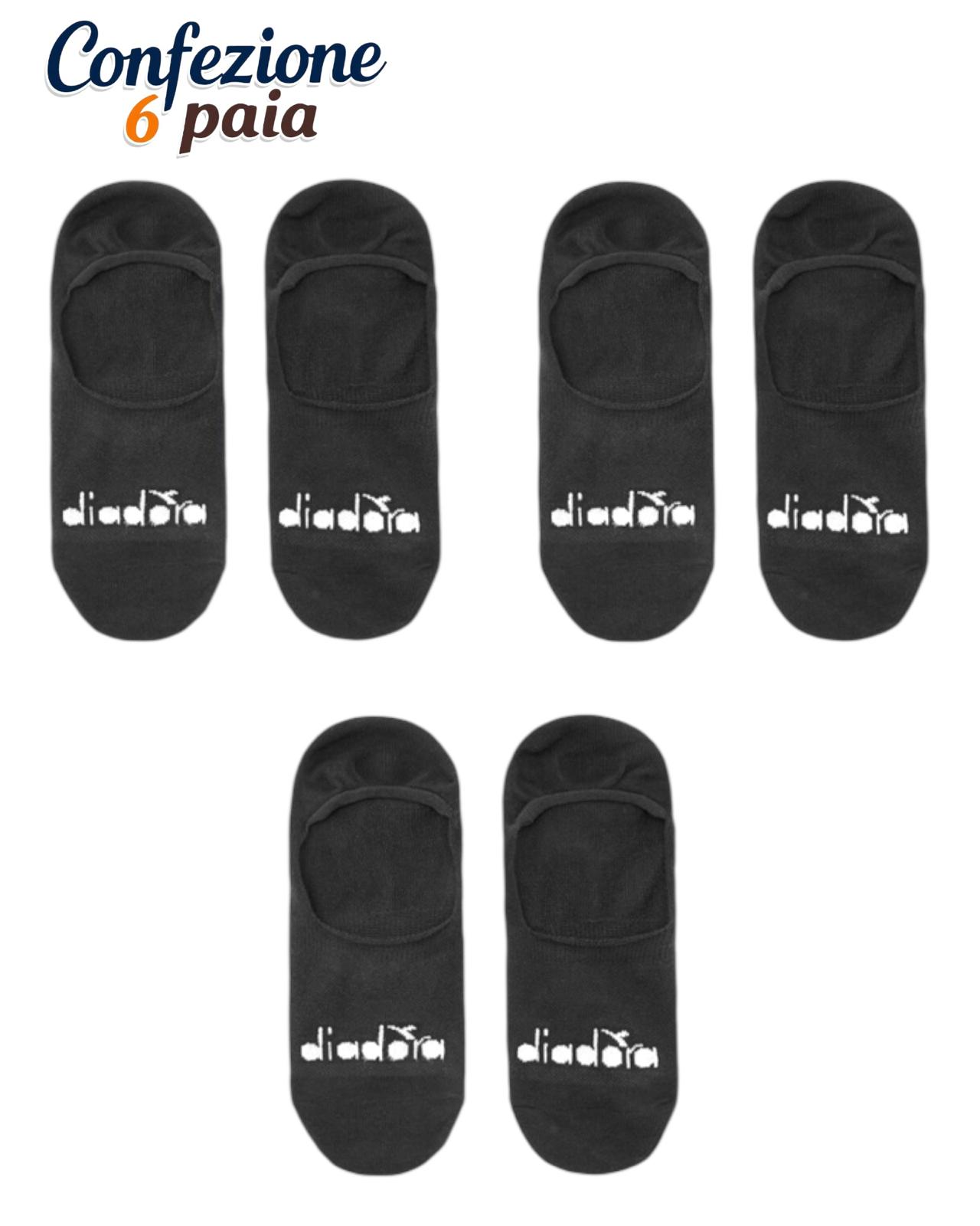   SALVA PIEDE DIADORA NERO 6 PEZZI